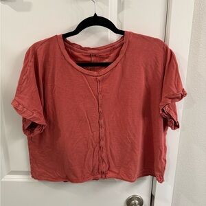 American Eagle - sz small cropped tshirt
